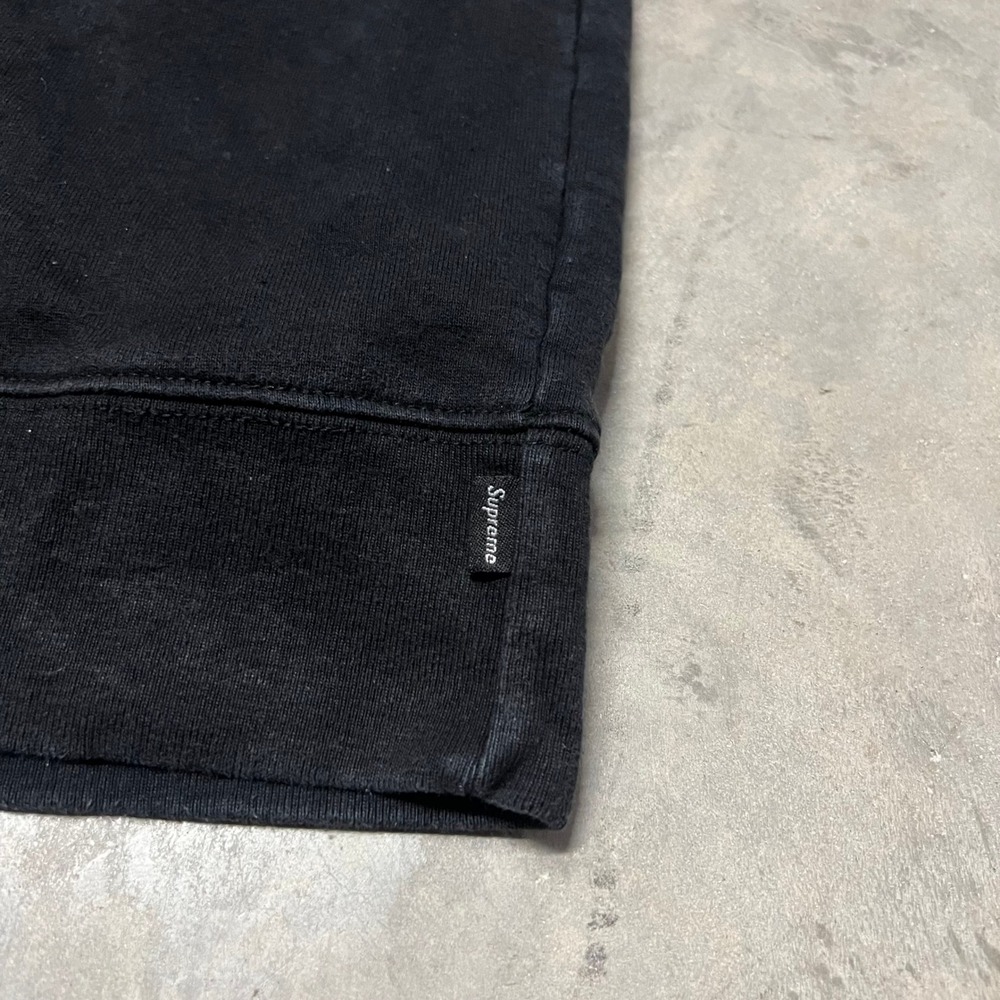 Supreme Vampire Boy Hooded Sweatshirt Black XL Embroidered Graphic Pullover - Picture 4 of 10